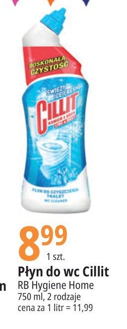 Płyn do wc Cillit bang promocja