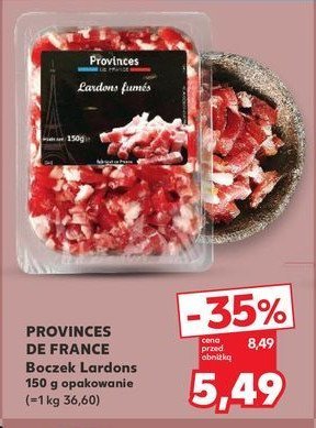 Boczek w臋dzony lardons Provinces de france promocja