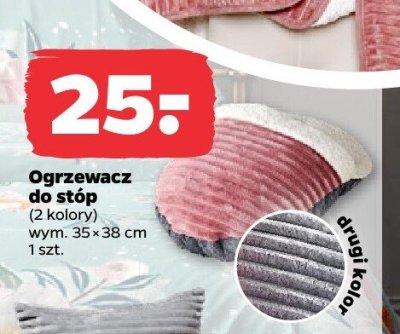 Ogrzewacz do stóp promocja w Netto