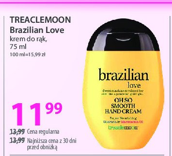 Krem do rąk Treaclemoon brazilian love promocja w Hebe