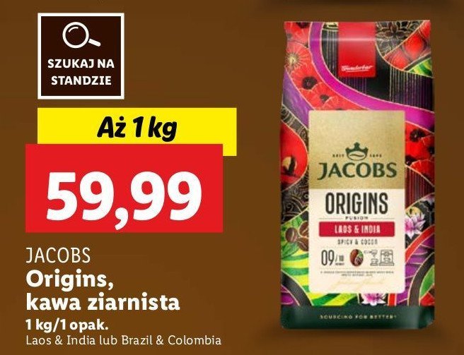 Kawa laos & india Jacobs origins promocja