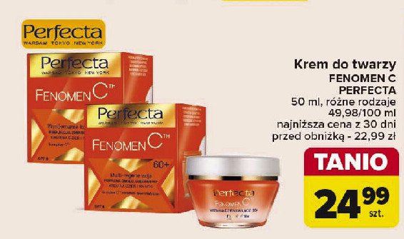 Krem do twarzy Perfecta fenomen c 60+ promocja