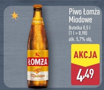 Piwo promocja w Aldi