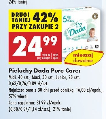 Pieluszki dla dzieci midi Dada extra care promocja