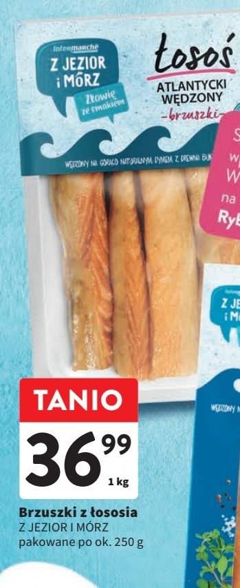 Łosoś wędzony brzuszki Z jezior i mórz promocja
