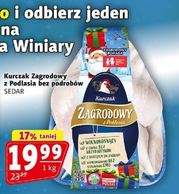 Kurczak Zagrodowy z Podlasia bez podrobów SEDAR promocja w Prim Market