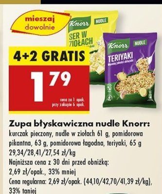 Teriyaki Knorr nudle promocja