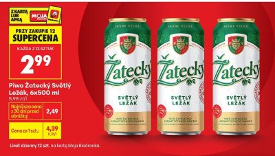 Piwo promocja w Biedronka