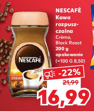 Kawa Nescafe classic black roast promocje