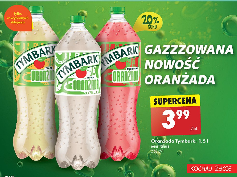 Oranżada czerwona Tymbark 1936 promocja