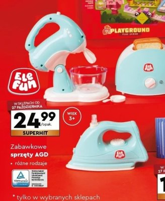 Zabawkowe sprzęty AGD różne rodzaje promocja w Biedronka