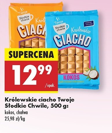 Kr贸lewskie ciacho cha艂wa Twoje s艂odkie chwile promocja