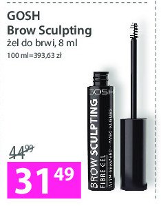 Żel do brwi Gosh brow sculpting fibre gel promocja