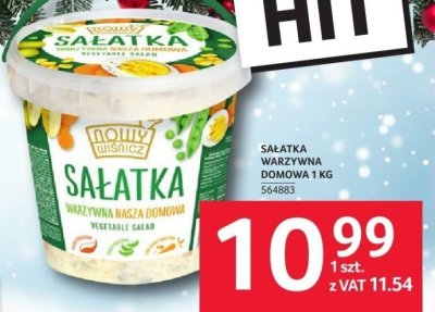 Sałatka warzywna domowa 1 kg promocja w Selgros