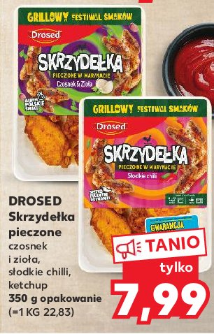 Skrzyde艂ka z kurczaka w marynacie s艂odkie chilli