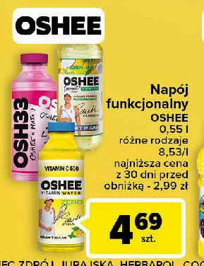 Nap贸j z wod膮 kokosow膮 Oshee promocja