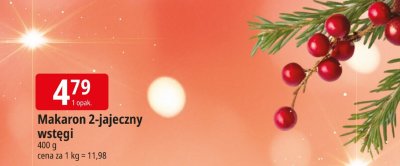 Makaron 2-jajeczny wstęgi Turini promocja w Leclerc