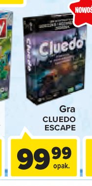 Gra cluedo escape room Hasbro promocja