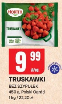 Truskawki bez szypułek promocja w Chorten