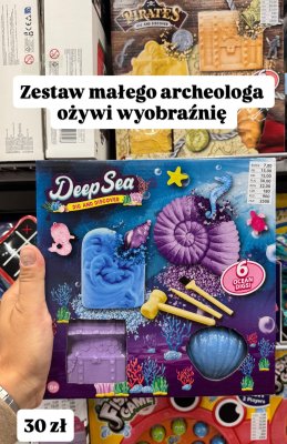 Zestaw małego archeologa  promocja w Pepco