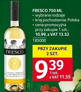 Wino Fresco 750 ml promocja w Selgros
