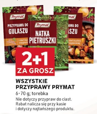 Przyprawy Prymat promocja w Stokrotka