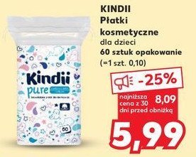 Płatki kosmetyczne baby sensitive Cleanic kindii promocja