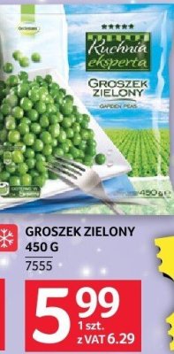 Groszek zielony 450g promocja w Selgros
