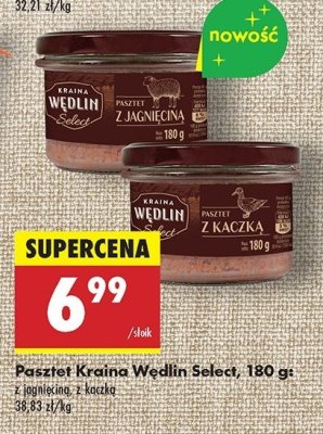 Pasztet z kaczką Kraina wędlin select promocja