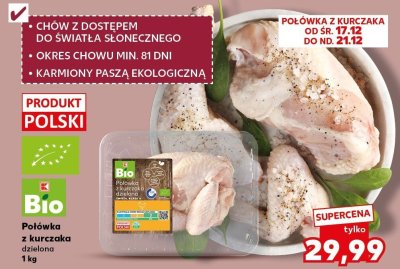 Połówka z kurczaka dzielona Kaufland promocja w Kaufland