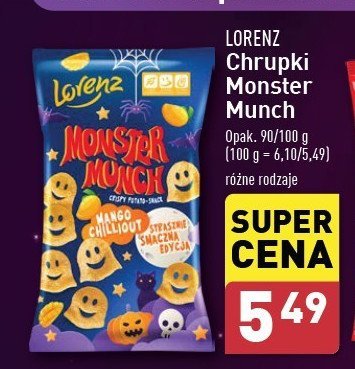 Chrupki mango chilliout Lorenz monster munch promocja