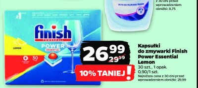 Tabletki do zmywarek lemon Finish classic promocja
