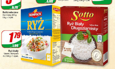 Ryż długoziarnisty Konpack promocja