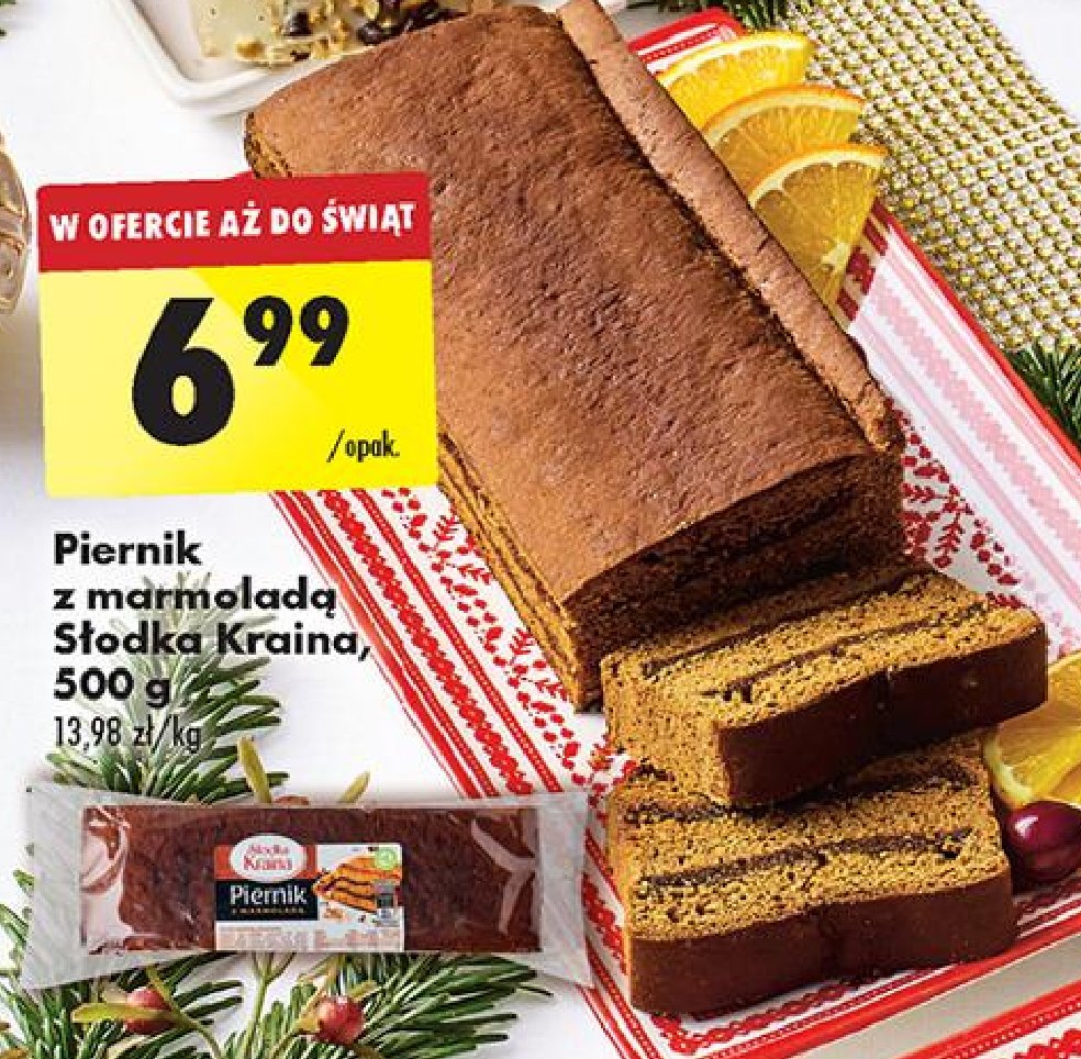 Piernik z marmoladą Słodka kraina promocja