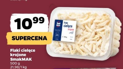 Flaki cielęce krojone SmakMAK promocja w Netto