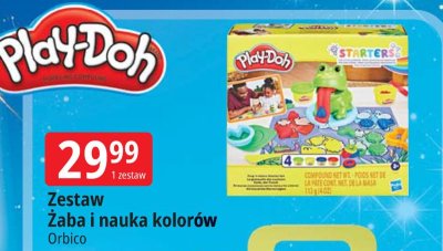 Zestaw Play-Doh Żaba i nauka kolorów Orbico promocja w Leclerc