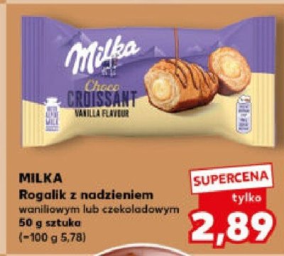 Rogalik z nadzieniem waniliowym  promocja w Kaufland