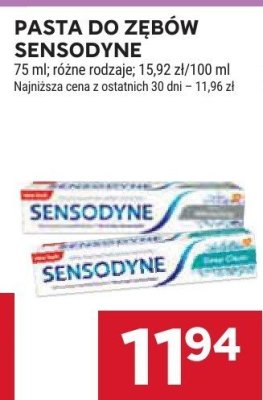 Pasta do zębów Sensodyne whitening promocja w Stokrotka