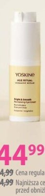 Krem pod oczy Yoskine Age Ritual ceramide repair promocja w Hebe