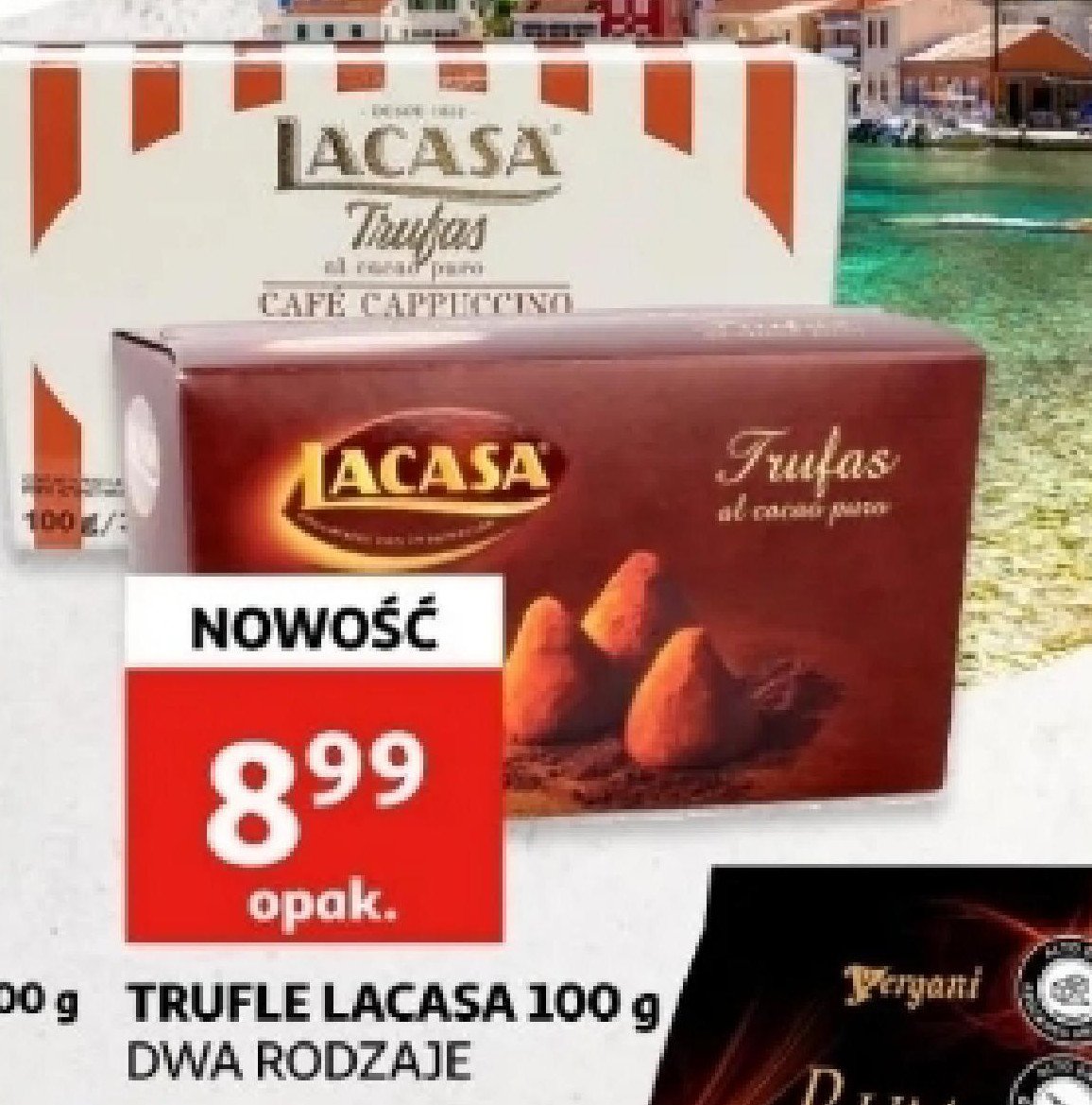 Trufle hiszpańskie cappuccino LACASA promocja