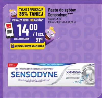 Pasta do zębów cool mint Dentino promocja w POLOmarket