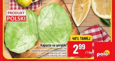 Kapusta promocja w POLOmarket