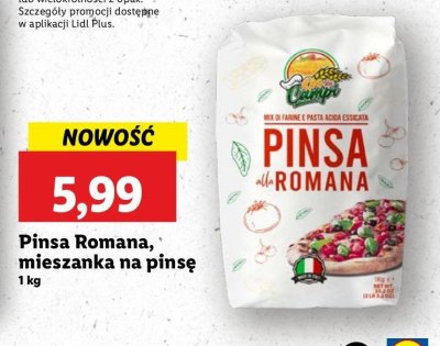Mieszanka pinsa alla romana CAMPI promocja