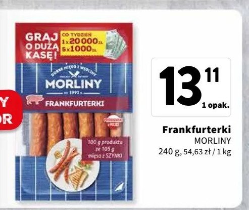 Frankfurterki Morliny promocja