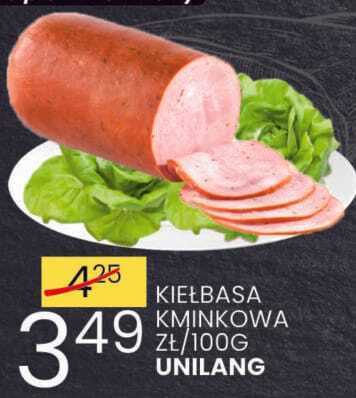 Kiełbasa śminkowa Unilang promocja w Wafelek