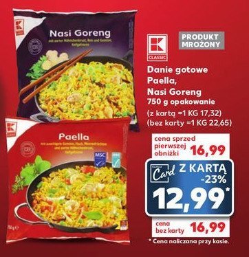 Paella K-classic promocja