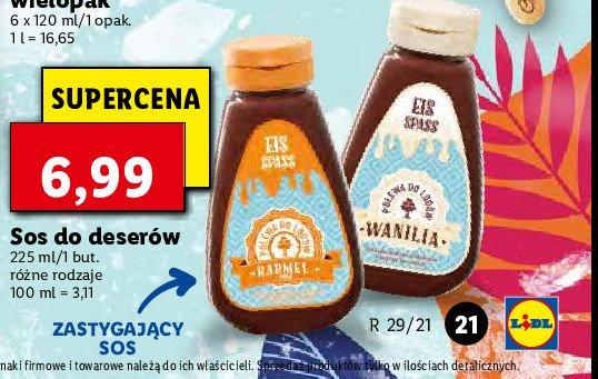 Polewa do lod贸w wanilia promocja