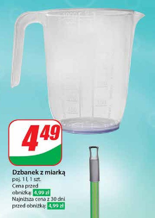 Dzbanek z miarką 1 l promocja