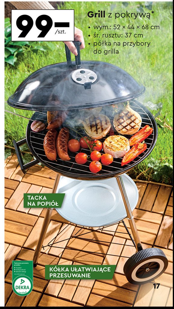 Grill z pokrywą promocja