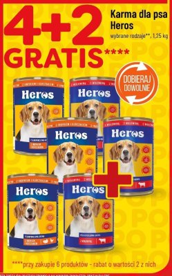 Karma dla psa wybrane rodzaje promocja w POLOmarket